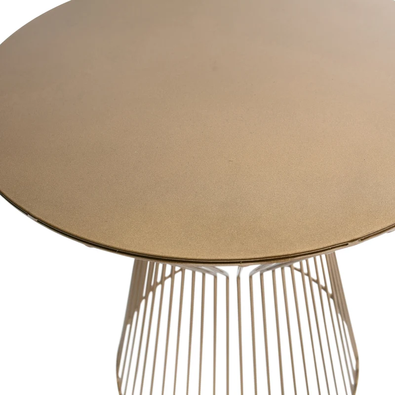 Suus beistelltisch metall gold
