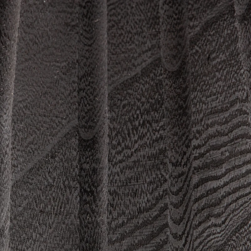 Borre hocker holz schwarz 40xø28 cm