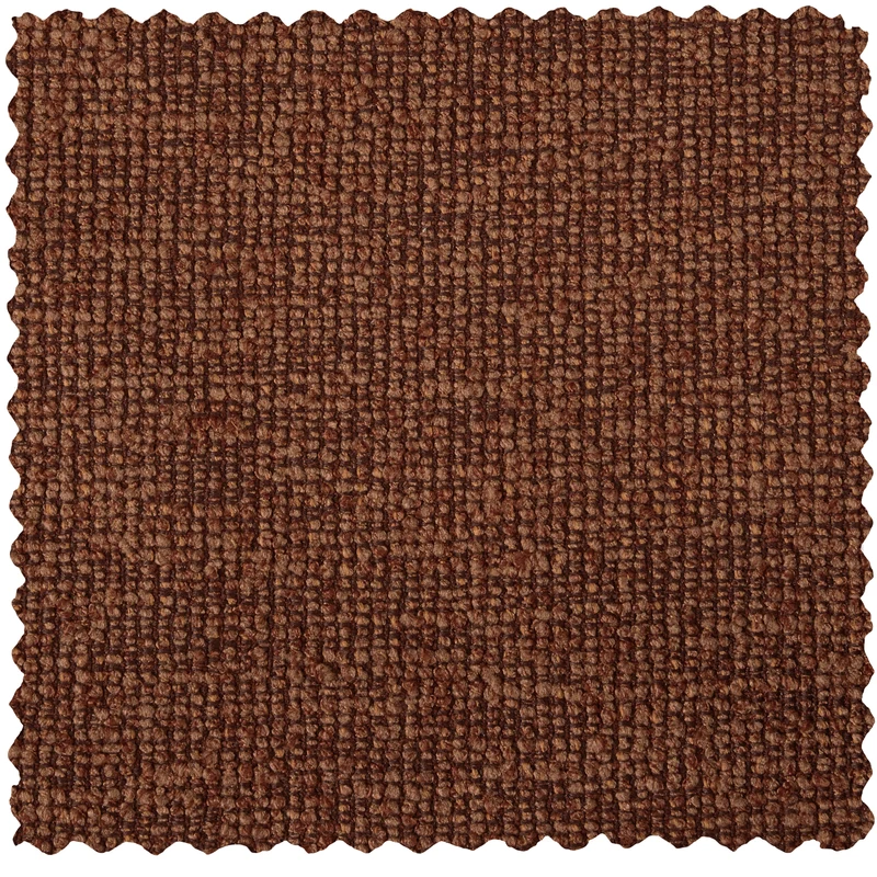 Mojo hocker 45x84x64 cm bouclé rostbraun meliert