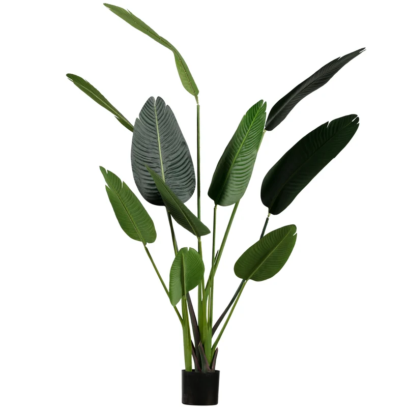 Strelitzia künstliche pflanze grün 164 cm