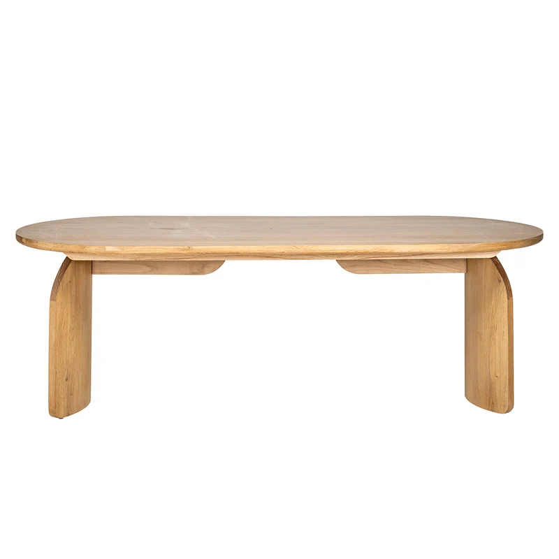 Eichentisch Eiche massiv, Esstisch Natureiche, Tisch Eiche massiv, Esstisch oval Eiche, Breite 270 cm
