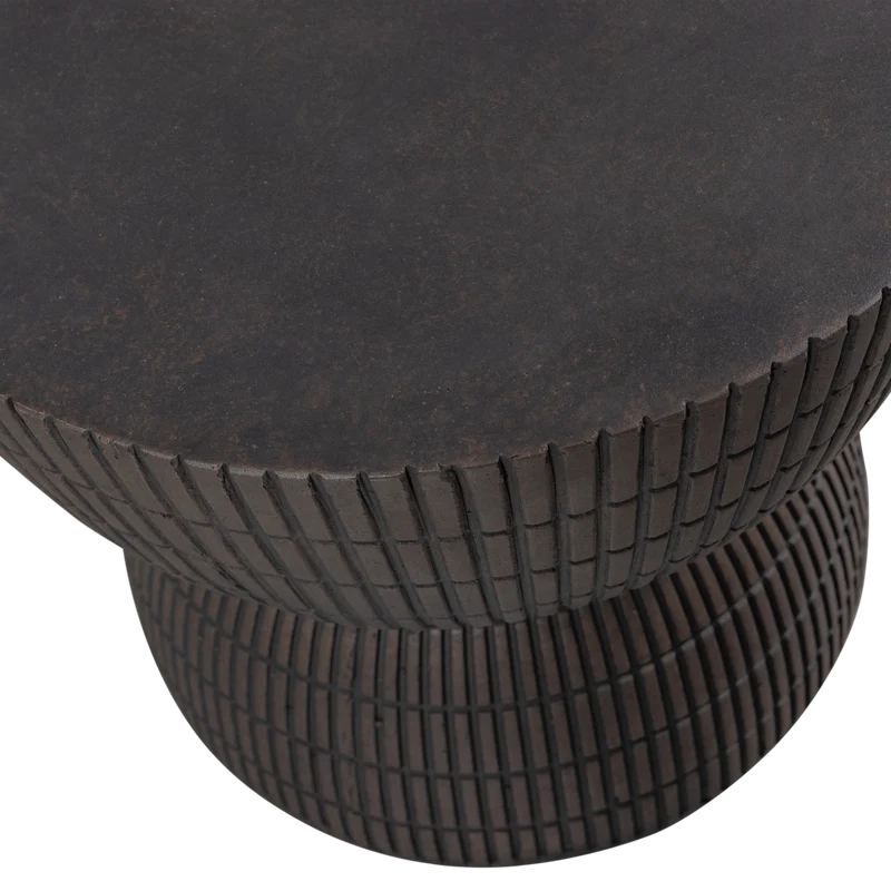 Samson couchtisch betonoptik coffee 35xø40 cm