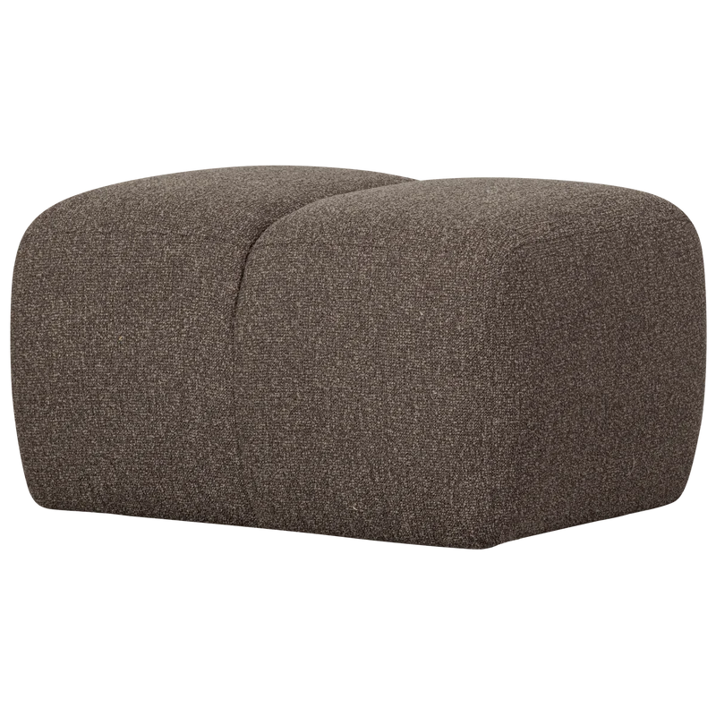Mojo hocker 45x84x64 cm bouclé braun melange