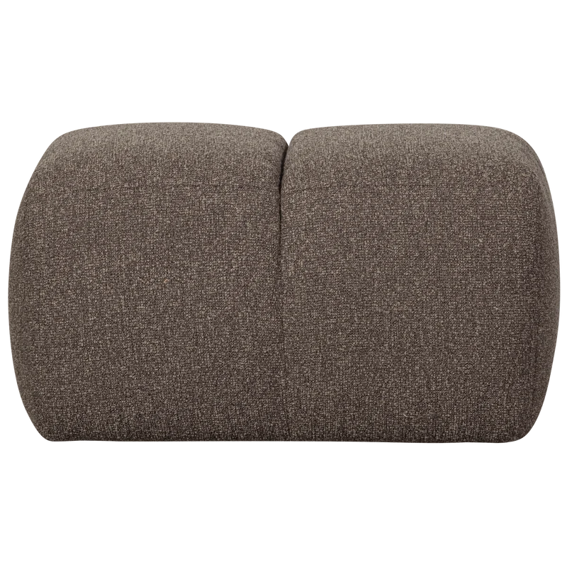 Mojo hocker 45x84x64 cm bouclé braun melange