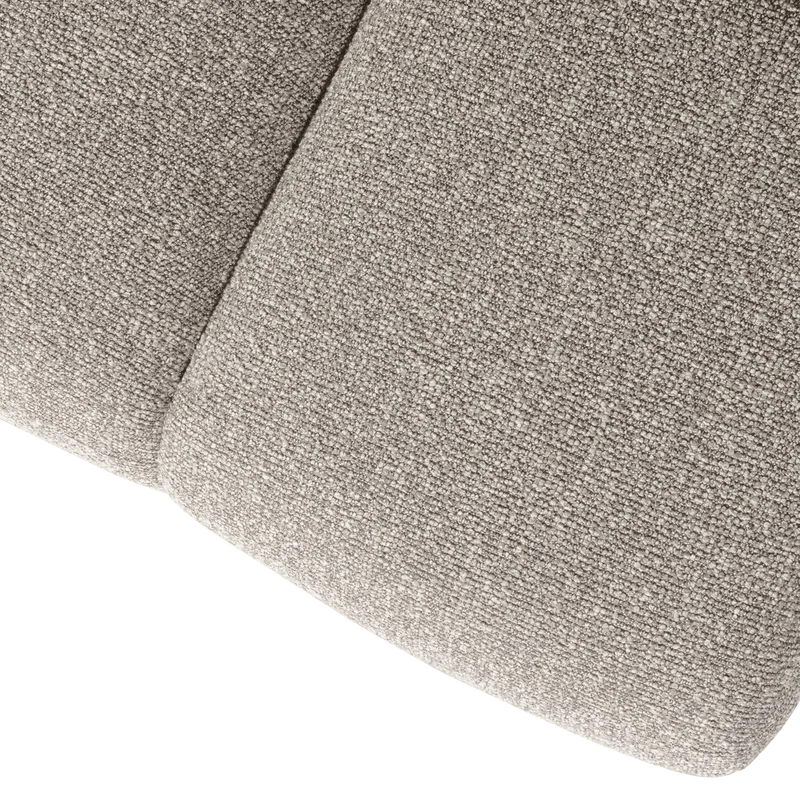 Mojo essbank 164 cm bouclé beige melange