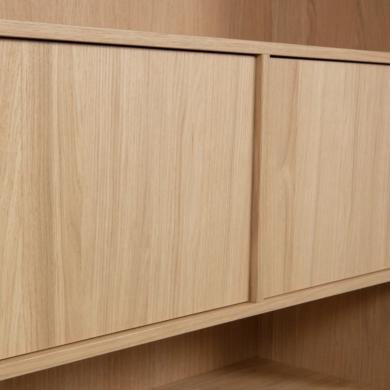 Modulair obenschrank 110 cm eiche naturel matt