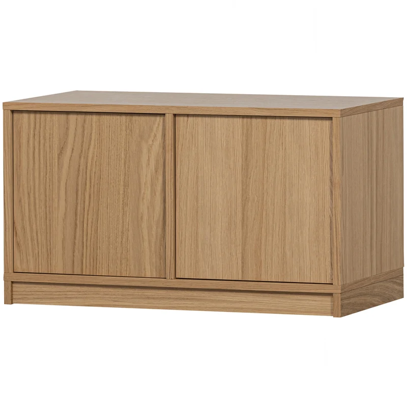 Modulair unterschrank 77 cm eiche naturel matt