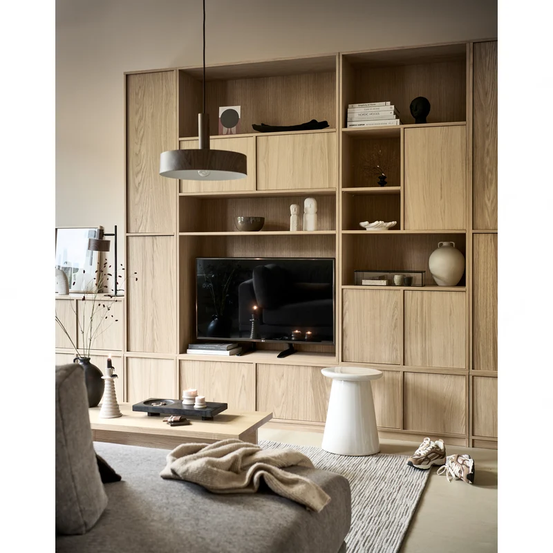 Modulair obenschrank 77 cm eiche naturel matt