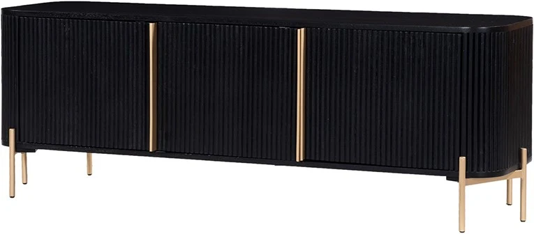 Esstisch schwarz Massivholz, Tisch schwarz Holz, Esstisch Holz schwarz, Breite 200 cm