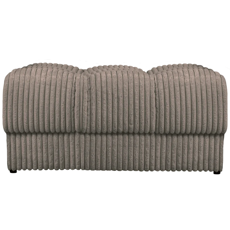 Second Date hocker gerippter stoff mud