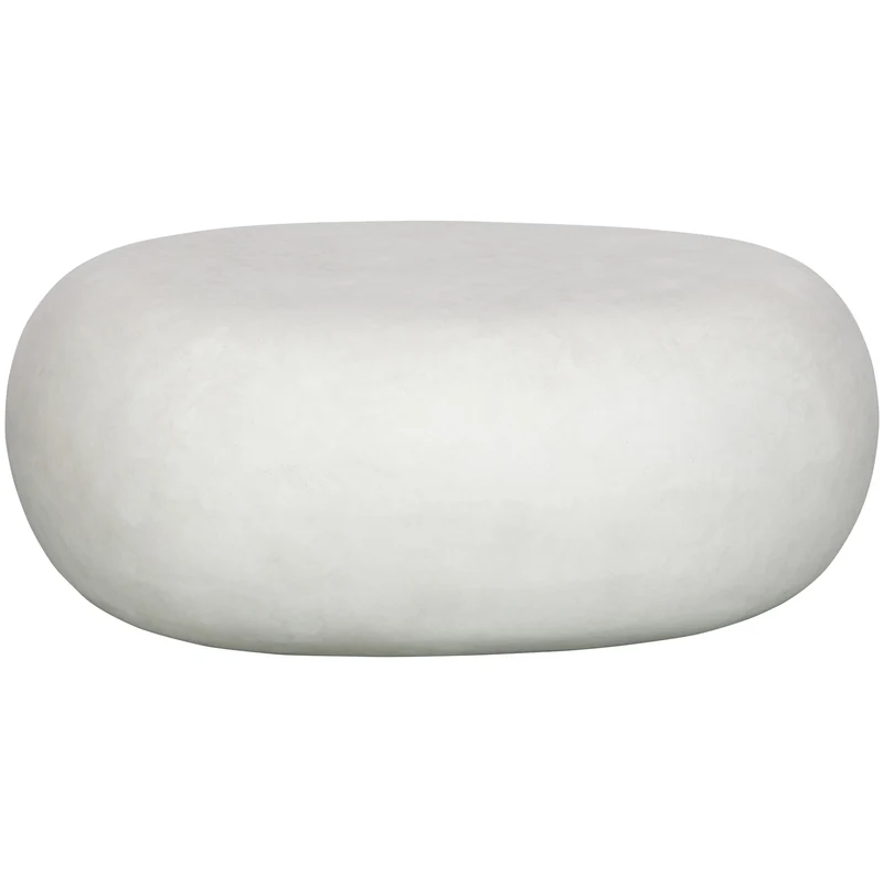 Pebble beistelltisch weiss 31x65x49