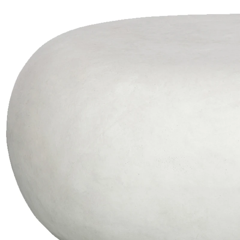 Pebble beistelltisch weiss 31x65x49