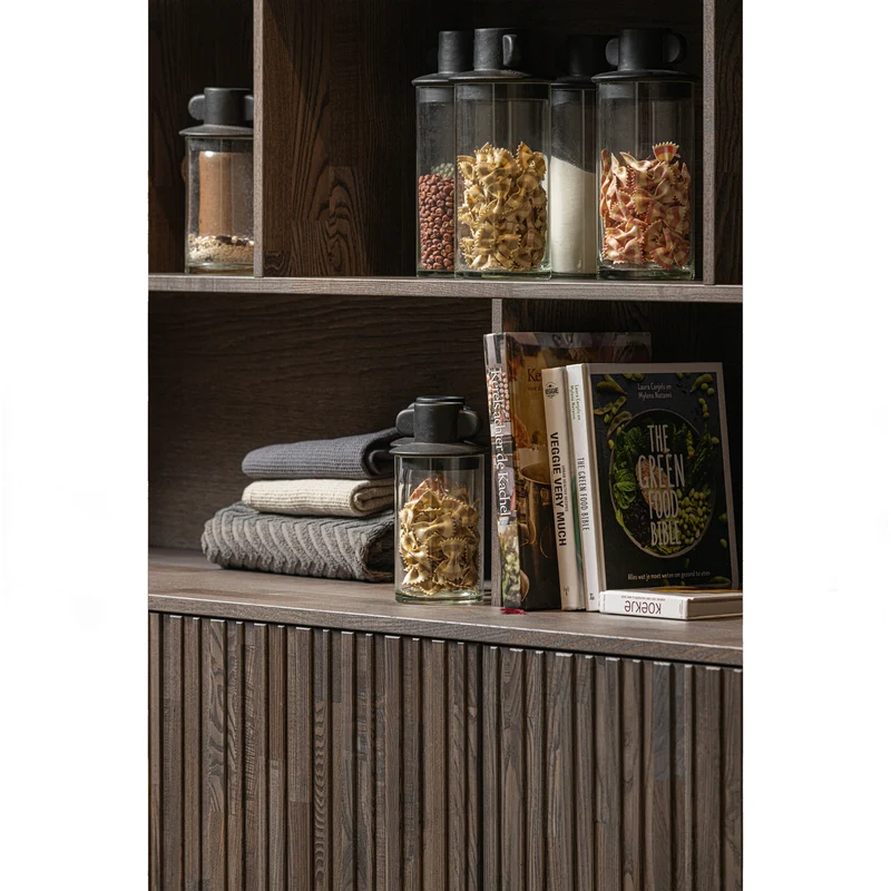New gravure wandschrank asche furnier espresso