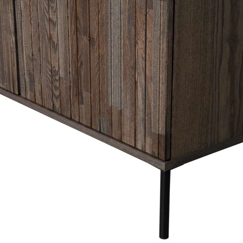 New gravure wandschrank asche furnier espresso