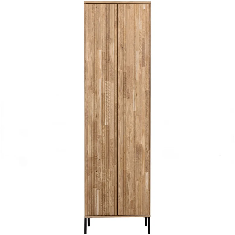 New gravure schrank mit schubladen eiche natur