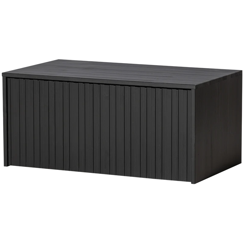 New gravure bunkbench kiefer schwarz