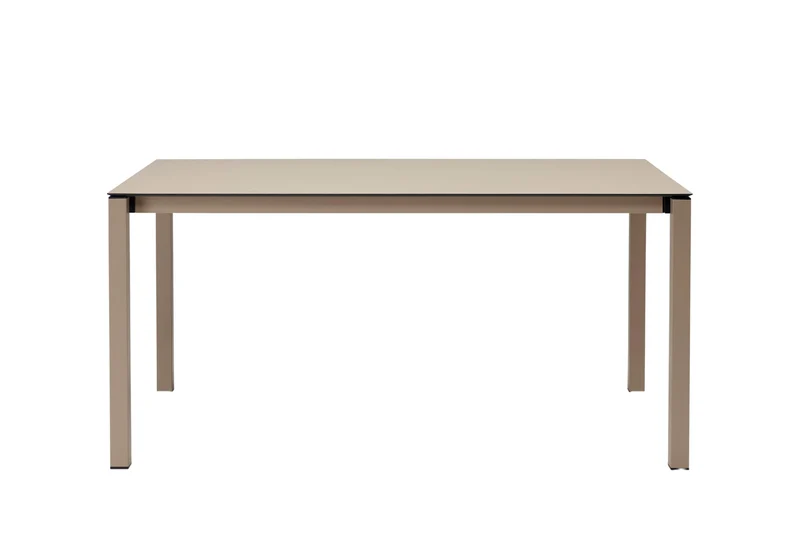 Gartentisch taupe, Gartentisch ausziehbar, Esstisch taupe ausziehbar, Breite 160-210 cm