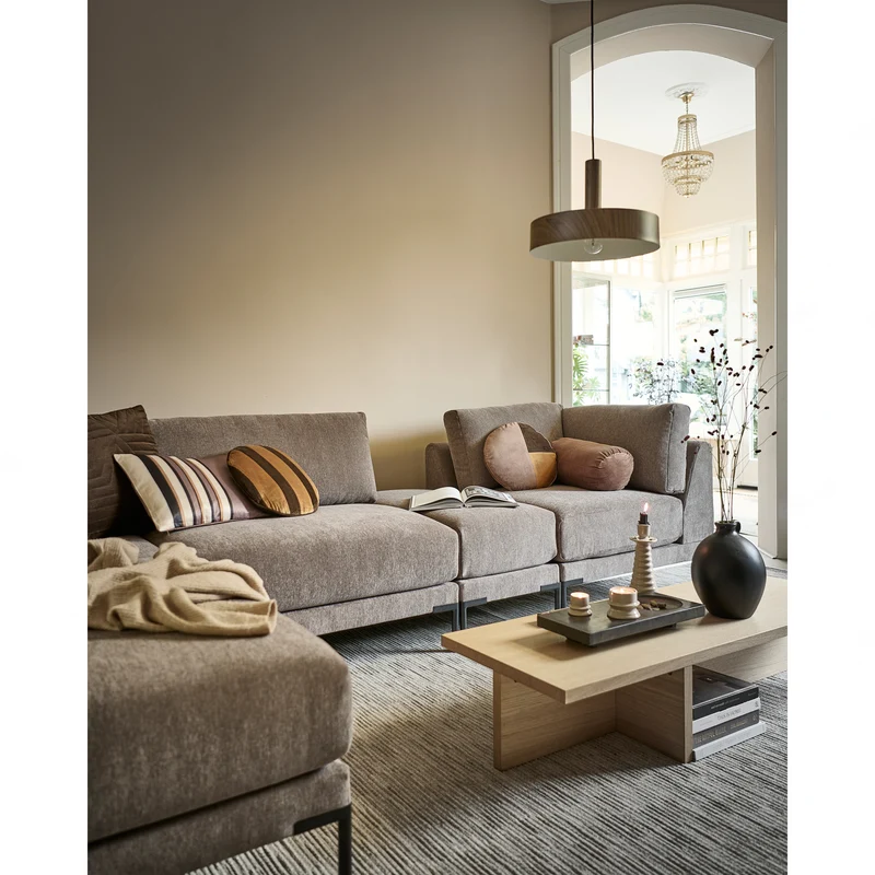 Couple hocker 50 cm taupe