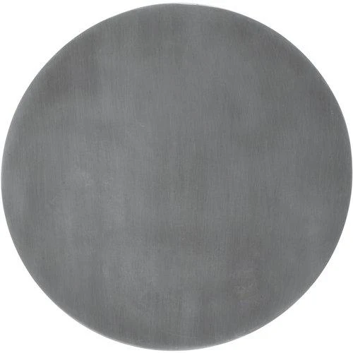 Wandlampe Durchmesser 25 cm, Silber, Metall Wandleuchte