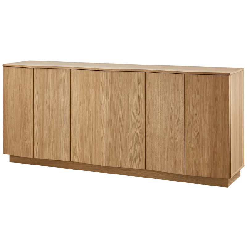 Zuma anrichte 200 cm eiche transparent