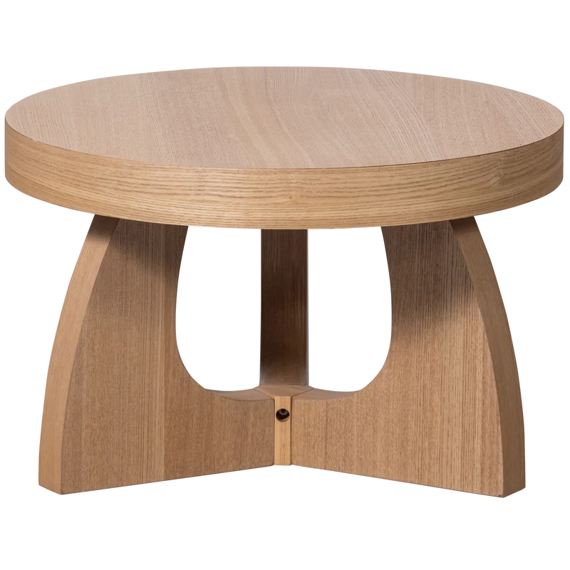 Tala beistelltisch mdf furnier natur 35xø55 cm
