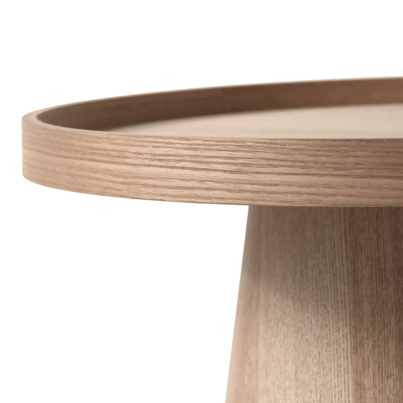 Maud beistelltisch konisches holz natur 50xø45 cm