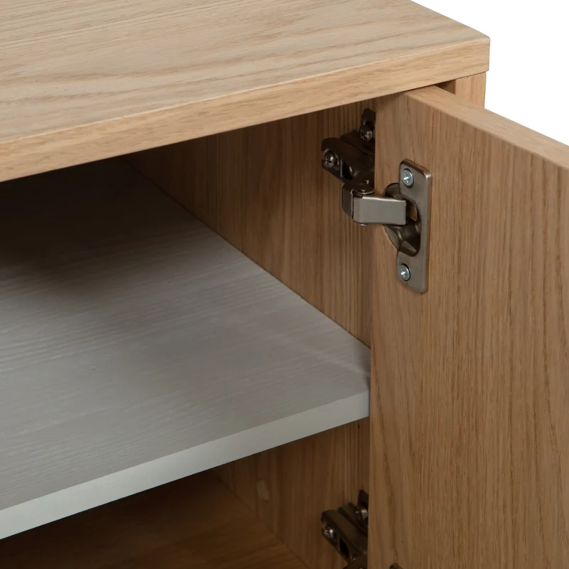 Modulair unterschrank 110 cm eiche naturel matt
