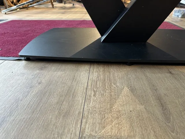Esstisch Rost-braun Keramik-Tischplatte, Esstisch ausziehbare Tischplatte braun, Tisch Keramik, Tisch ausziehbar Tischplatte Rost, Breite 200-260 cm