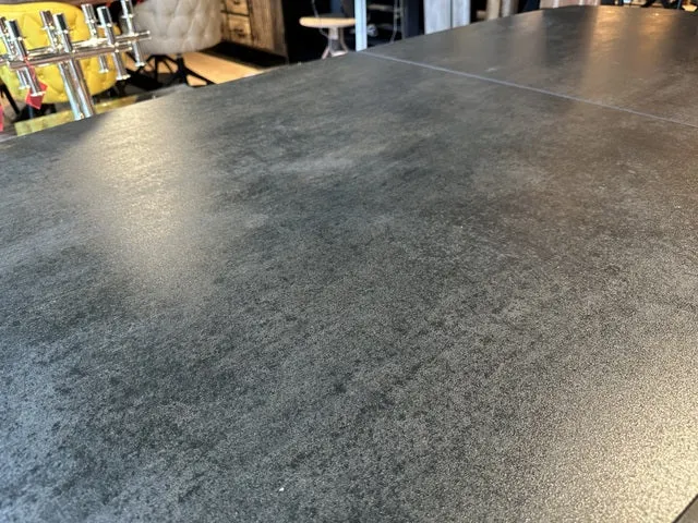 Esstisch Rost-braun Keramik-Tischplatte, Esstisch ausziehbare Tischplatte braun, Tisch Keramik, Tisch ausziehbar Tischplatte Rost, Breite 200-260 cm