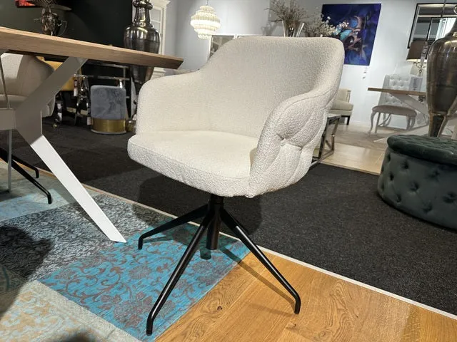 Stuhl Chesterfield Farbe Sand, Stuhl Sand, Stuhl drehbar