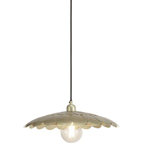 Hängelampe Messing ,Pendelleuchte Messing, Durchmesser 45 cm