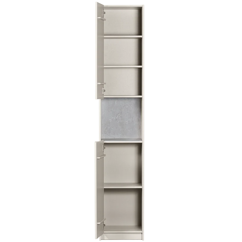 Basu schrank 40 cm kiefer dust inkl. concrete decor