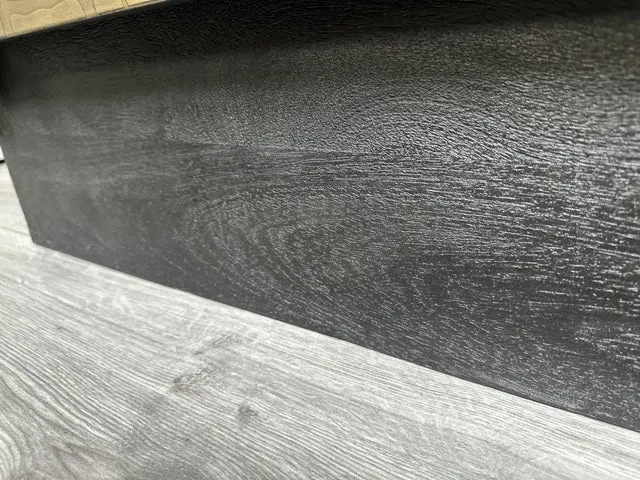Couchtisch schwarz-Gold, Tisch Gold-schwarz, Breite 120 cm