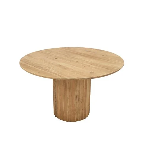 Sideboard Naturholz-Farbe, Anrichte Naturholz Akazie, Breite 180 cm