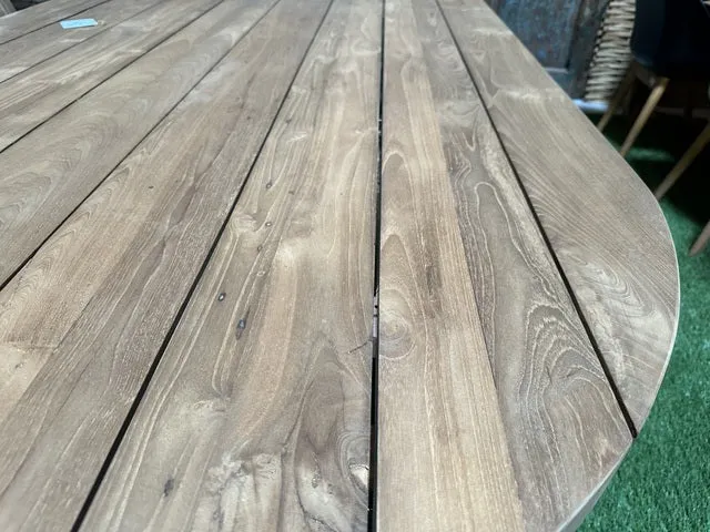 Esstisch Teak, Gartentisch Massivholz, Tisch Holz, Breite 320 cm