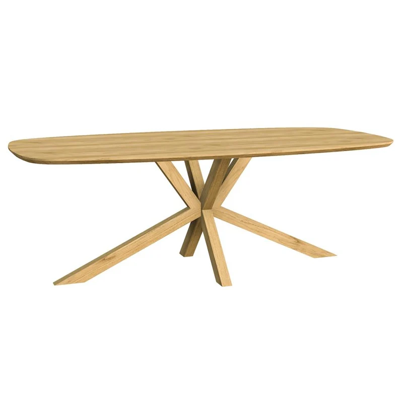 Esstisch Massivholz, Tisch Holz Akazie, Länge 260 cm