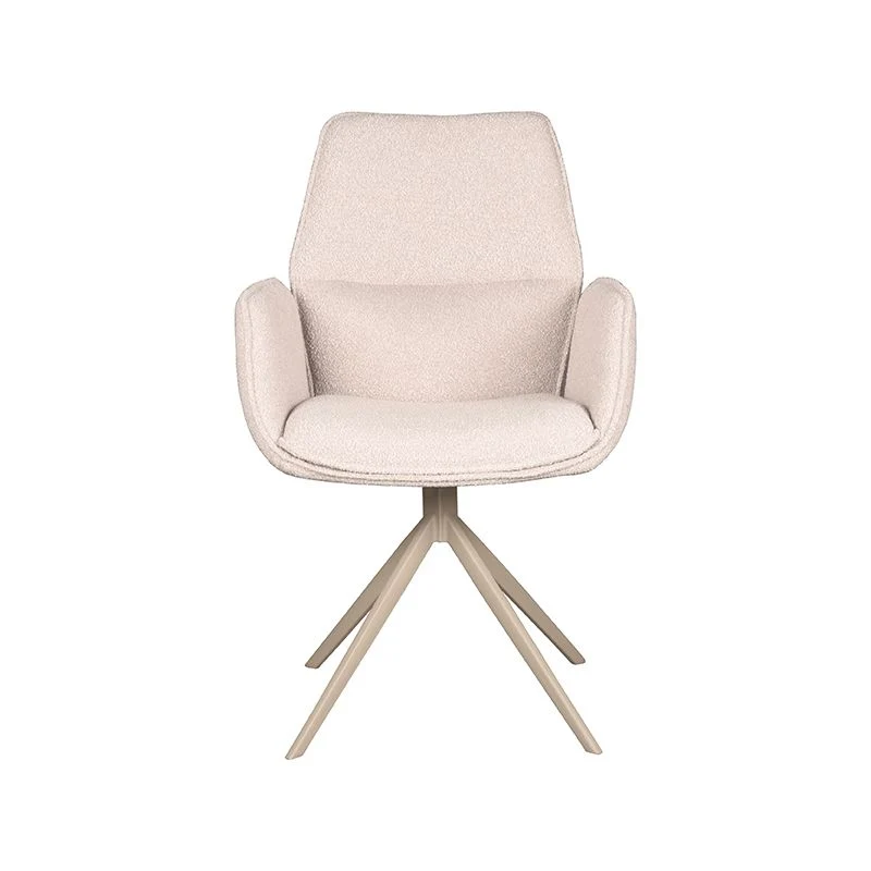 Stuhl beige-taupe drehbar, Esszimmerstuhl drehbar taupe