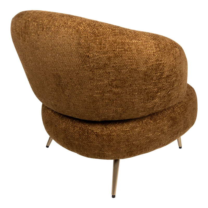 Sessel Honig-gelb, Sessel amber, Durchmesser 83 cm