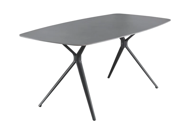 Gartentisch grau, Esstisch grau, Outdoortisch grau, Länge 180 cm