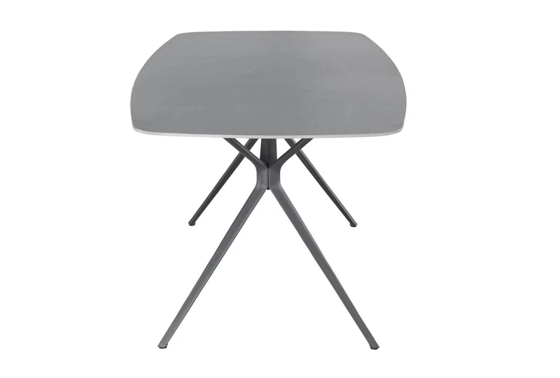 Gartentisch grau, Esstisch grau, Outdoortisch grau, Länge 180 cm