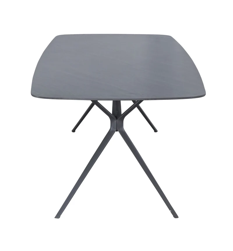 Gartentisch anthrazit, Esstisch anthrazit, Outdoortisch anthrazit, Länge 240 cm