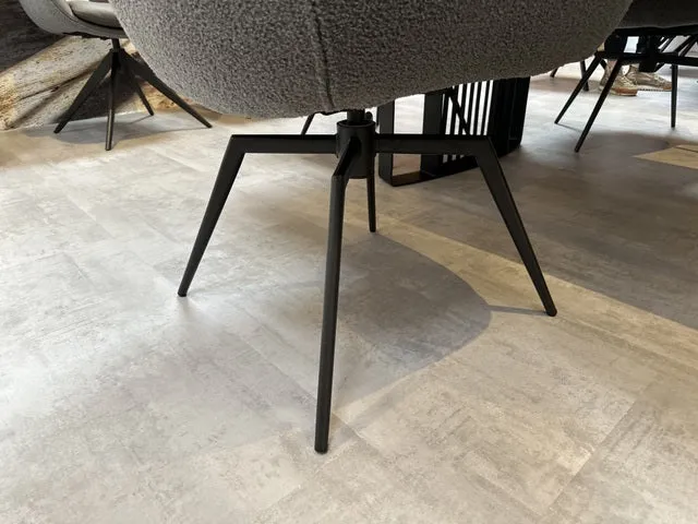Stuhl grau drehbar, Esszimmerstuhl drehbar grau