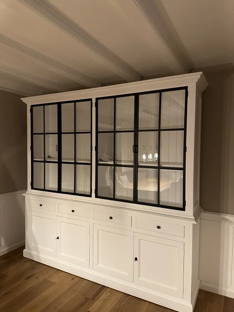 Sideboard Landhausstil, Anrichte aus Massivholz Landhaus, Breite 232 cm