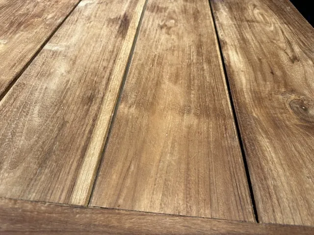 Esstisch Teak, Gartentisch Massivholz, Tisch Holz, Länge 220 cm