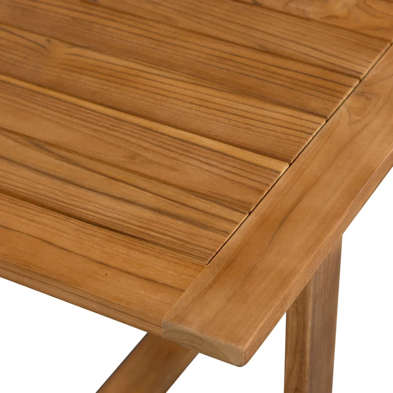 Gartentisch Holz Teak, Gartenesstisch Teakholz, Länge 240 cm