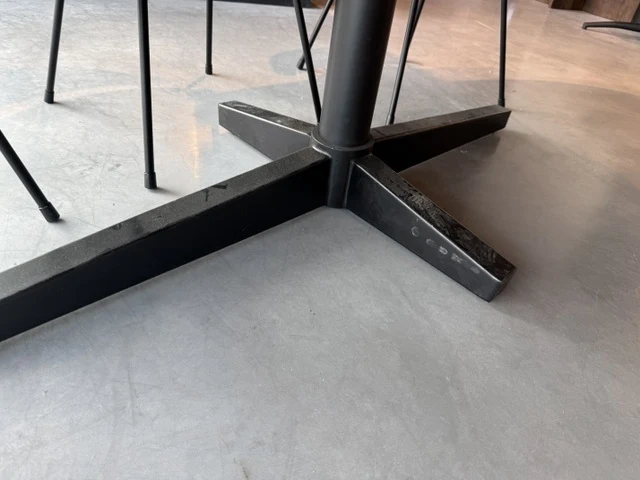 Esstisch Naturholz-Farbe oval, Tisch oval, Länge 180 cm