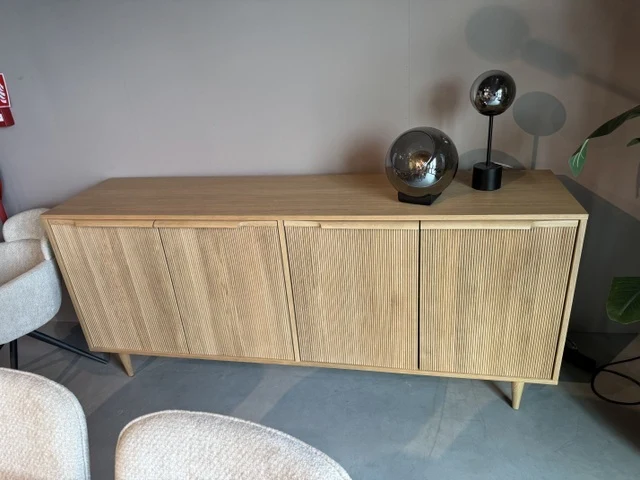 Esstisch Eiche oval, Tisch oval Eiche, Länge 210 cm