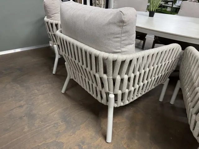 Gartensessel beige-taupe