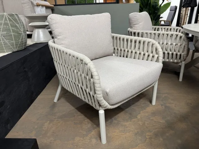 Gartensessel beige-taupe