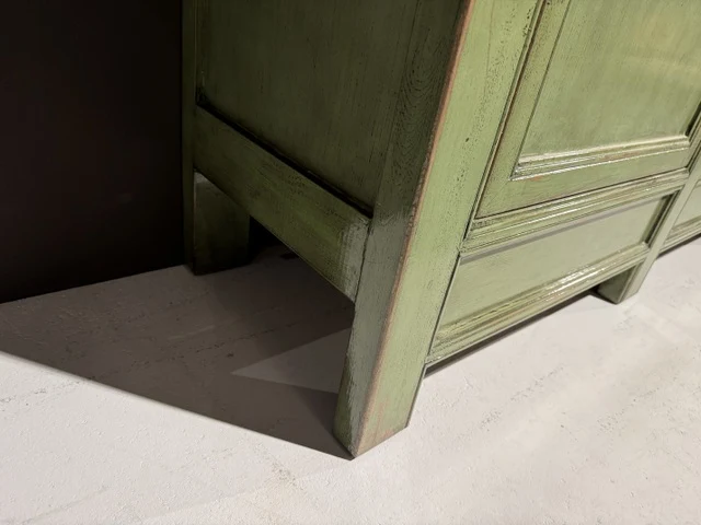 Sideboard grün, Sideboard China-Style, Breite 190 cm